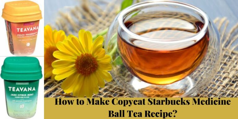How to Make Copycat Starbucks Medicine Ball Tea Recipe