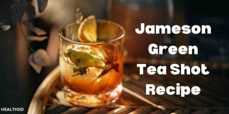 Jameson Green Tea Shot Recipe