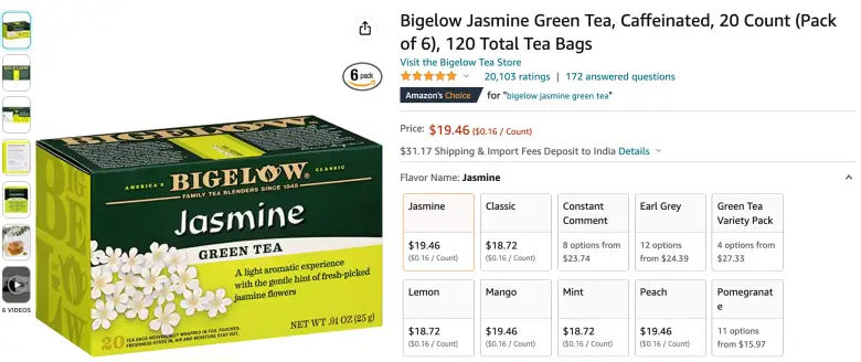 What is Jasmine Tea