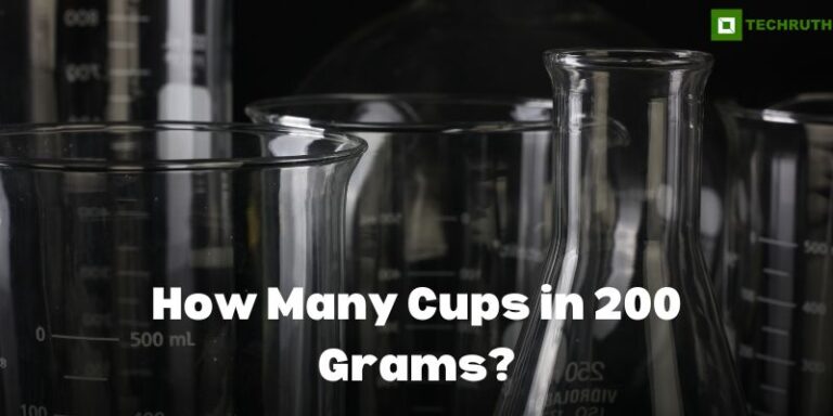 How Many Cups in 200 Grams?