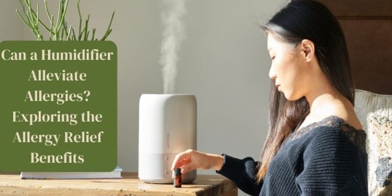 Can a Humidifier Alleviate Allergies Exploring the Allergy Relief Benefits
